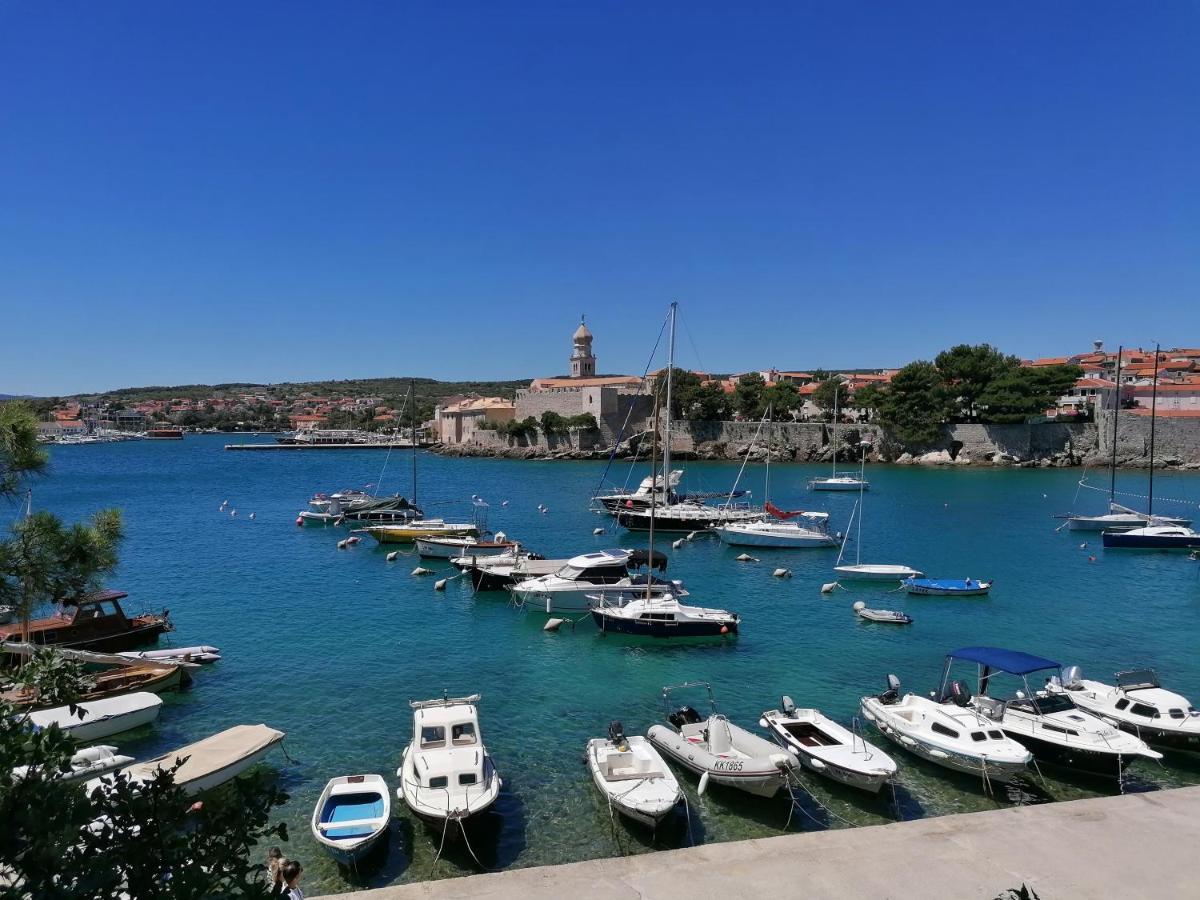 apartman-maja-krk Krk Town Bagian luar foto